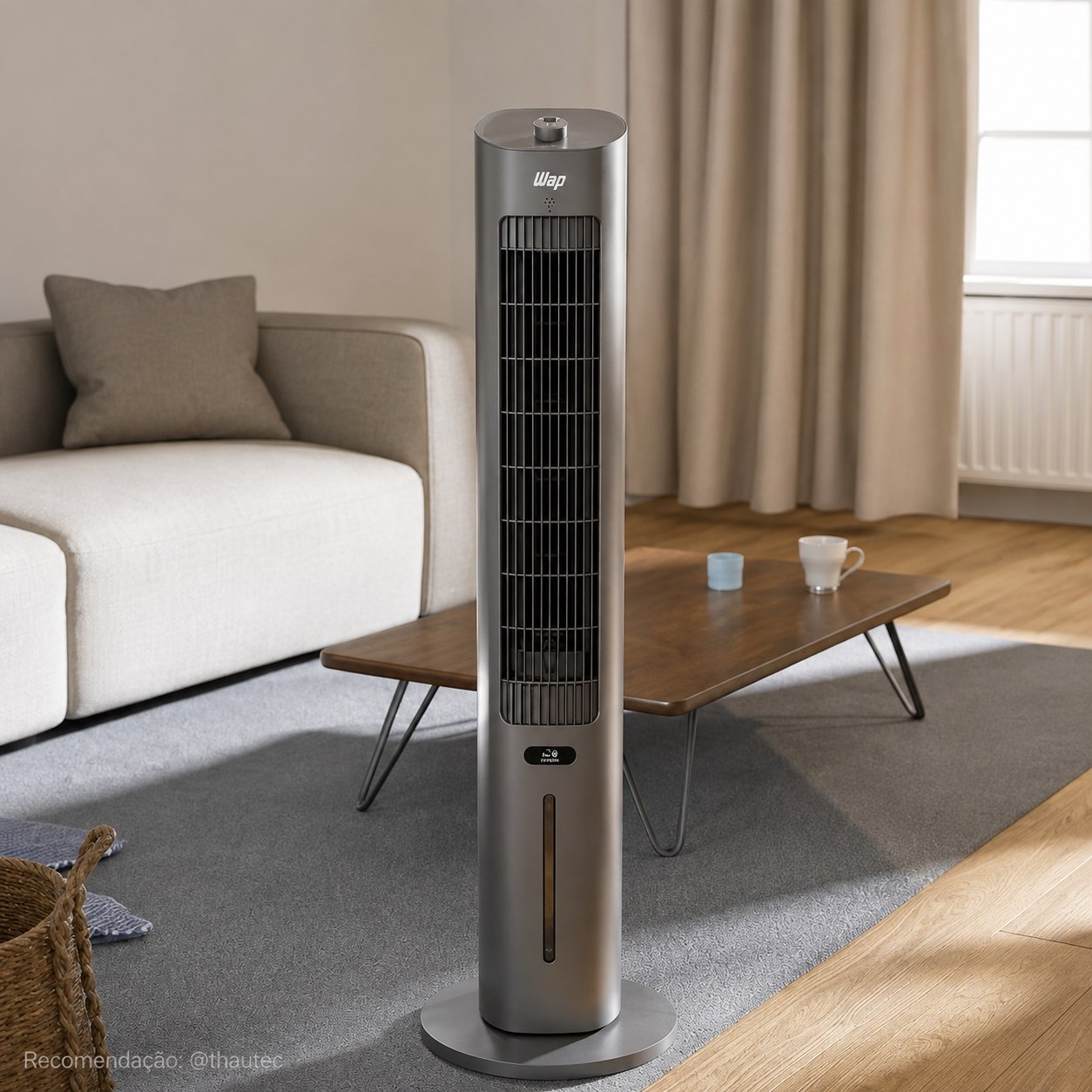 Climatizador de Ar WAP AIR FRESH 4 em 1 com Difusor de Essência