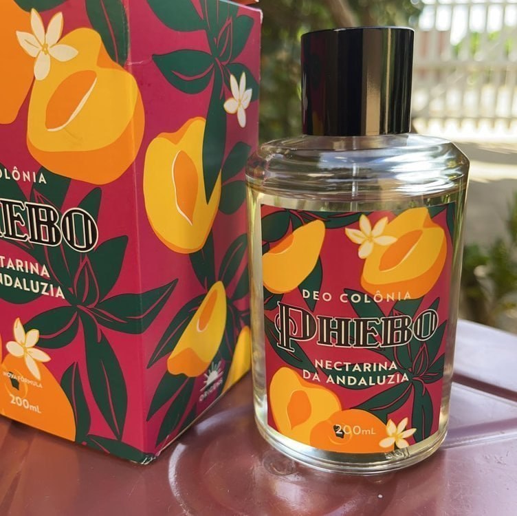 Deo Colônia Phebo Nectarina da Andaluzia 200ml