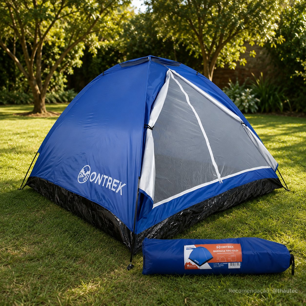 Barraca Acampamento Camping 4 Lugares Impermeável Ontrek