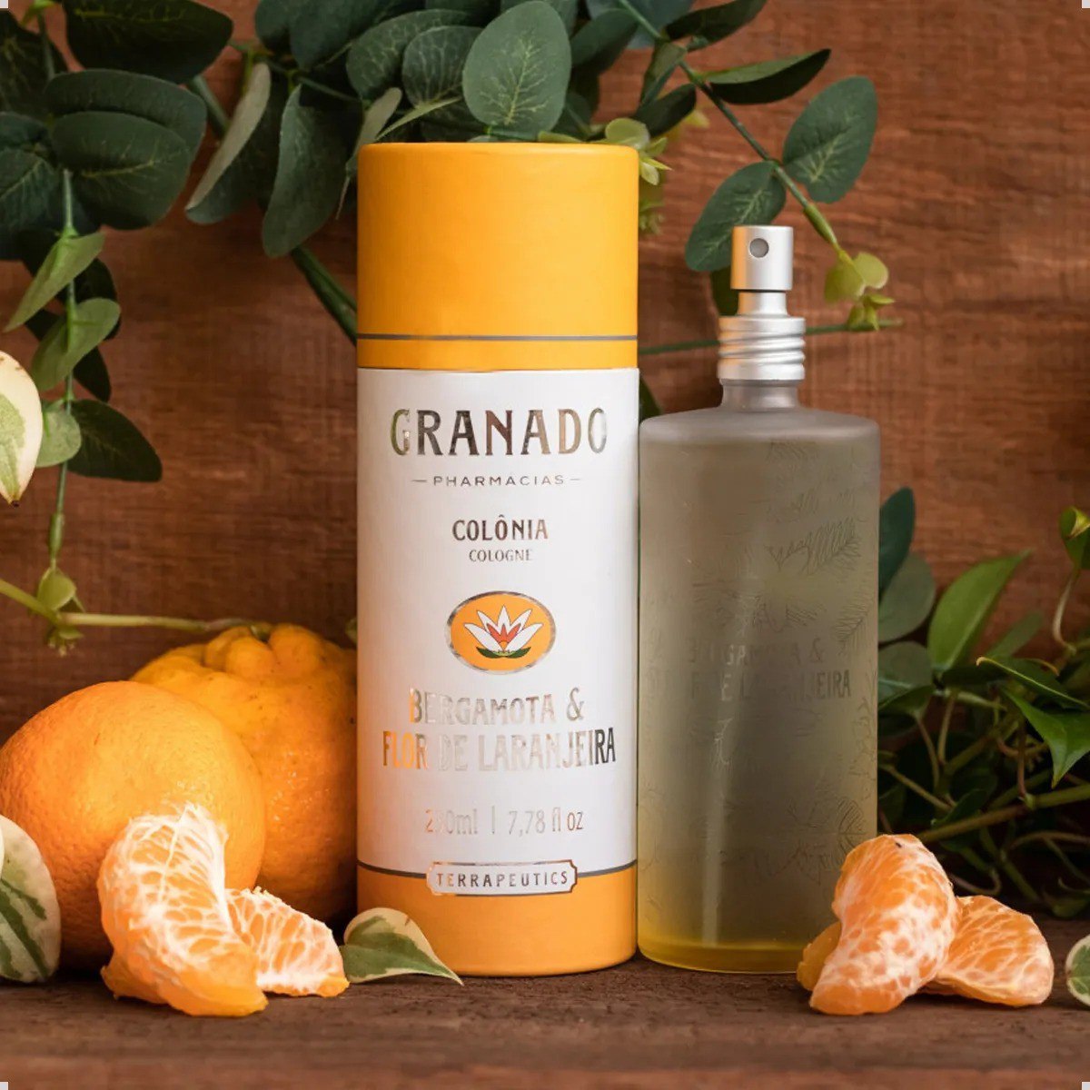 Colônia Granado Terrapeutics Bergamota Flor de Laranjeira 230ml