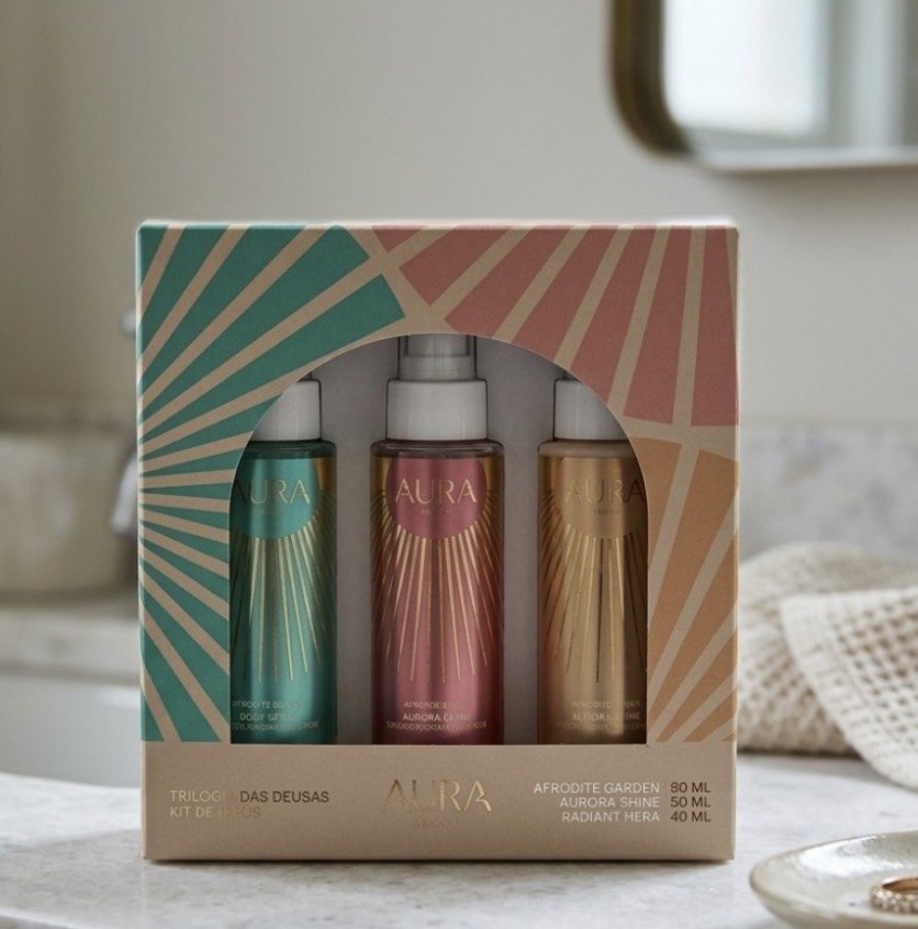 Trilogia das Deusas Body Splash 3x 60ml