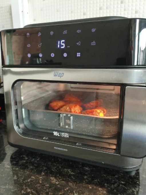 Air Fryer Oven 16L Wap Multi-Comb Digital WAFC16 Painel Touch 127V