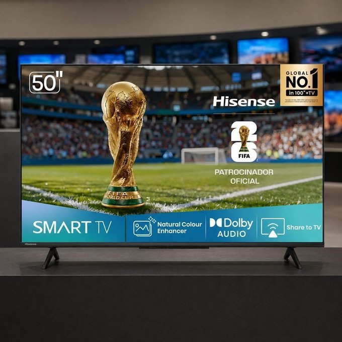 Smart TV Hisense 50" HDR10
