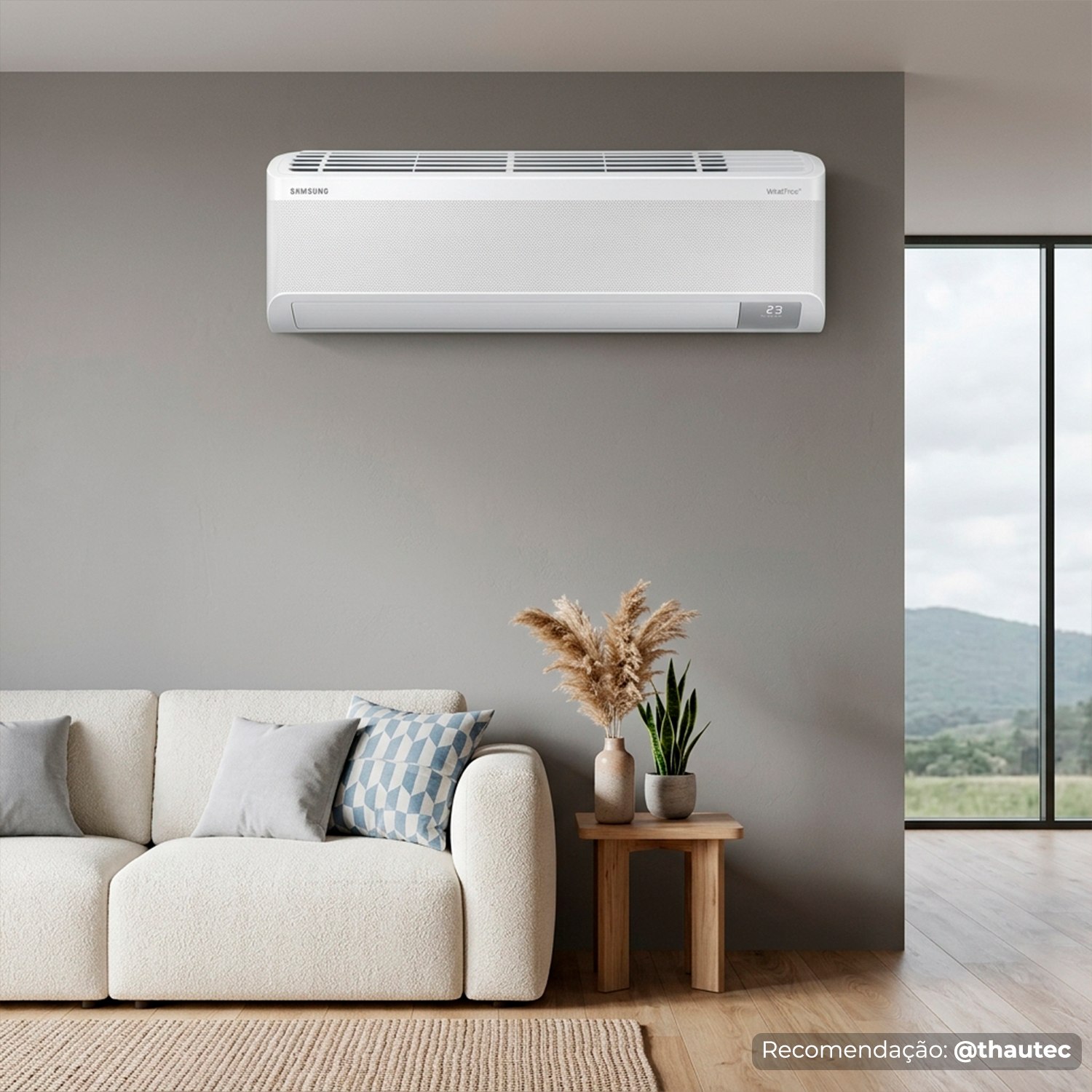 Ar-condicionado Split Samsung Inverter Windfree 18.000 Btus
