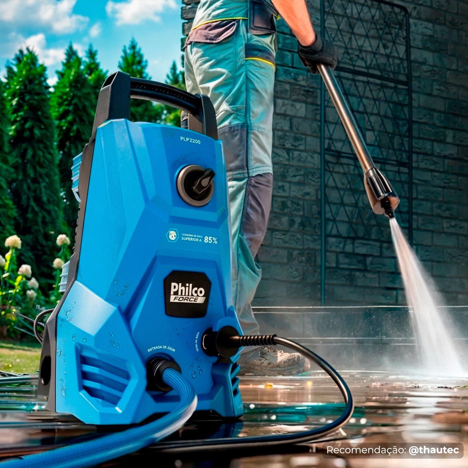 Lavadora de Alta Pressão Philco 1300W 1300 PSI PLP2200