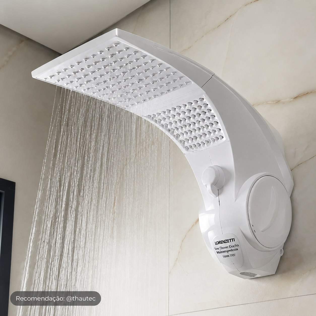 Chuveiro Lorenzetti Duo Shower Quadra Multitemperaturas 7500W 220V