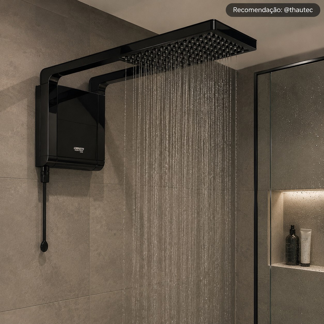 Chuveiro Eletrônico Lorenzetti Acqua Storm Ultra 6.800W 220V