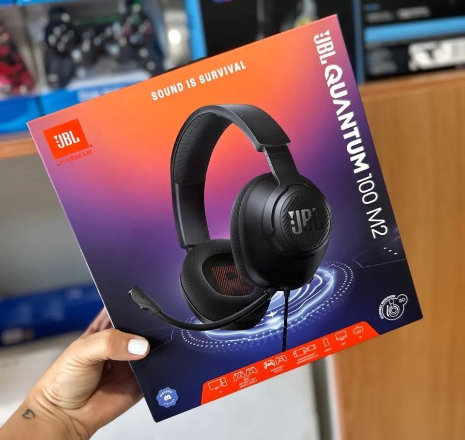 JBL Quantum 100M2 Fone de Ouvido Com Fio