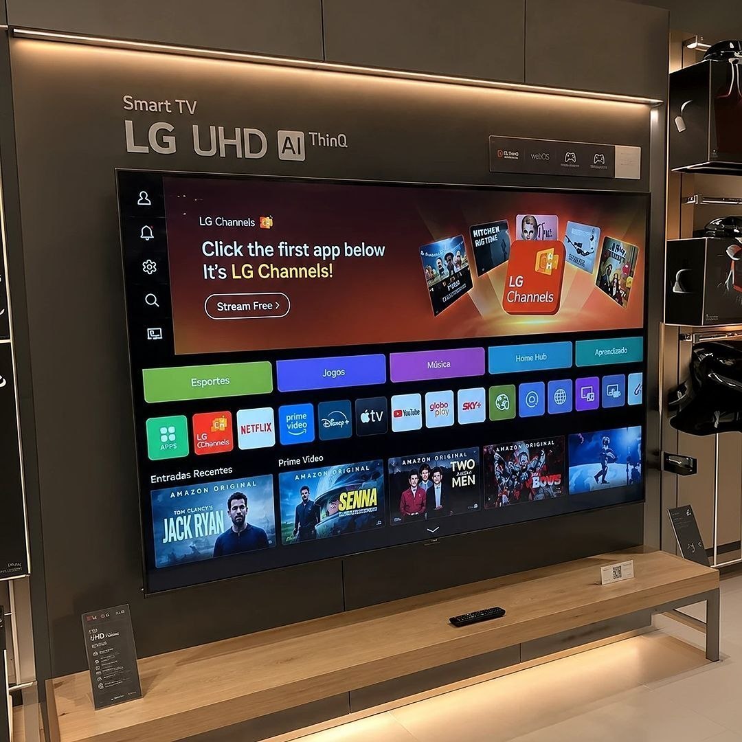 Smart TV LG 65" 4K Ultra HD NANO AI Magic Webos 26