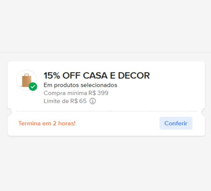 Produtos de Decoração com Cupom Desconto
