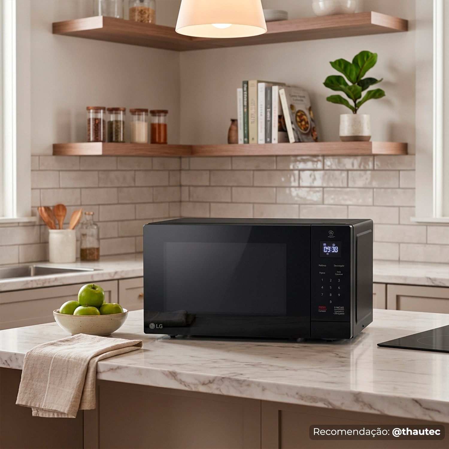 Micro-ondas NeoChef LG 30L 800W Limpa Fácil