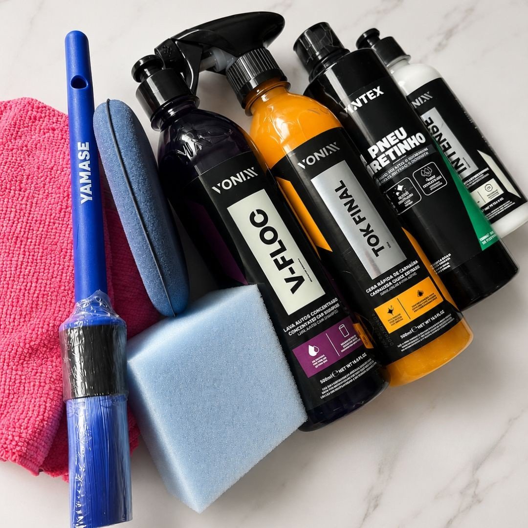 Kit Banho Premium Vonixx - 5 Produtos + Acessórios