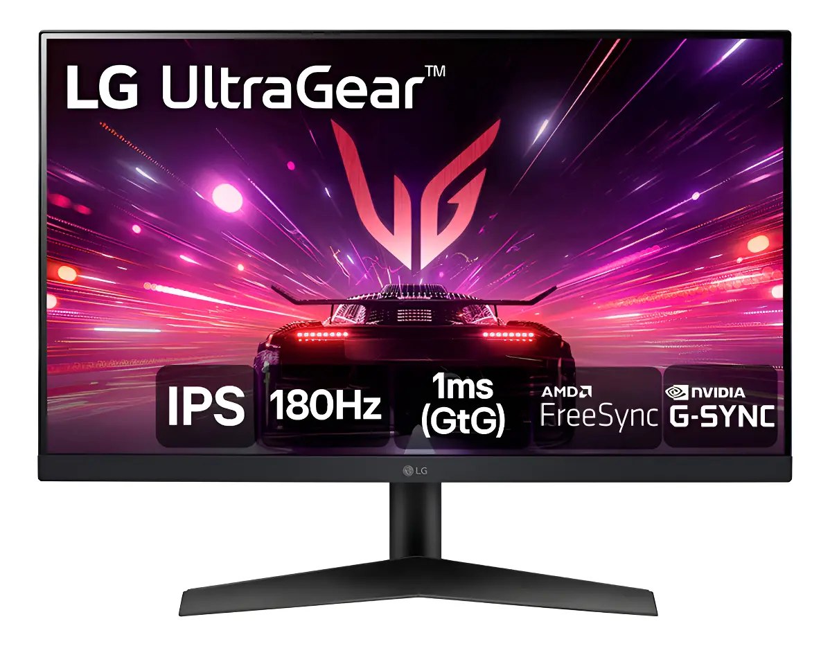 Monitor Gamer LG Ultragear 24" 180Hz 1ms Full HD IPS