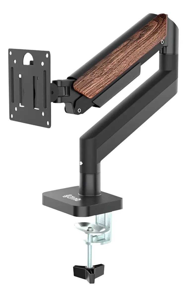 Suporte Articulado Para Monitor Zinnia Rust 100 Preto 17 a 32 Pol