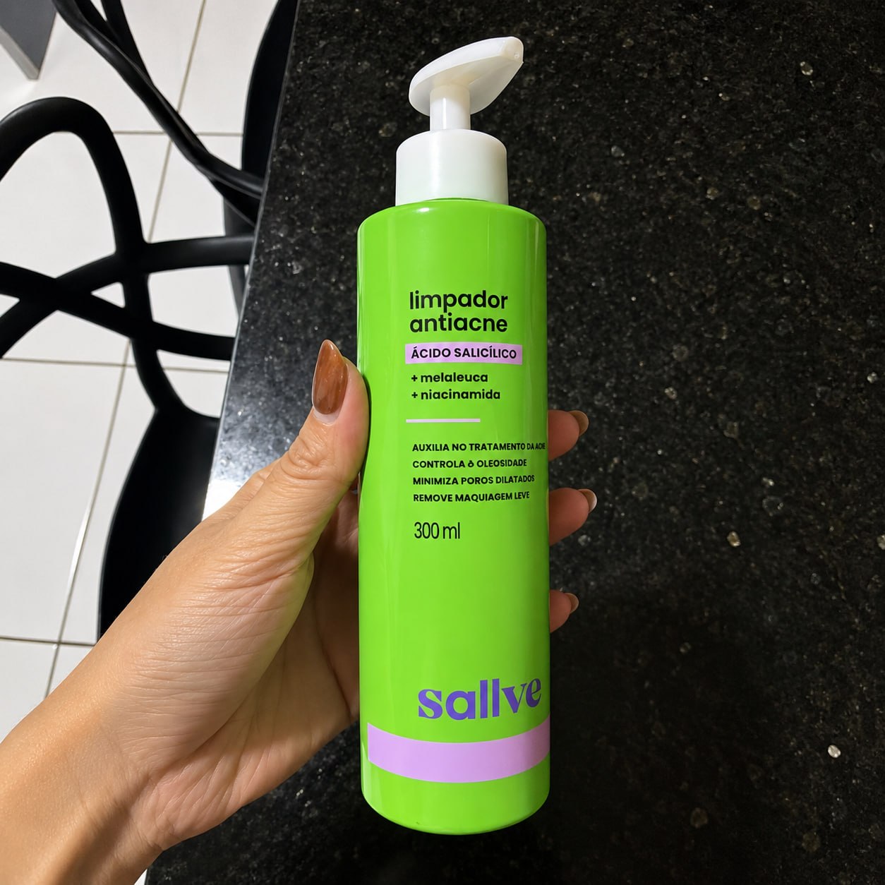 Limpador Facial Antiacne Sallve 300ml