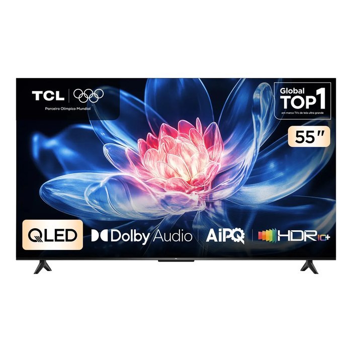 Smart TV 55" TCL QLED 4K T6C Lançamento 2026