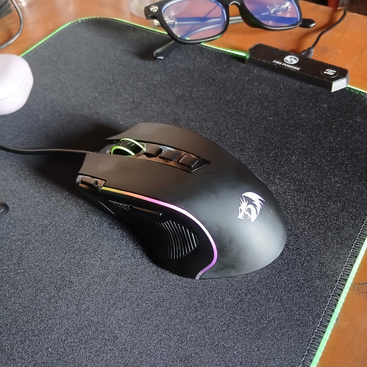 Mouse Gamer Redragon Predator RGB M612-RGB