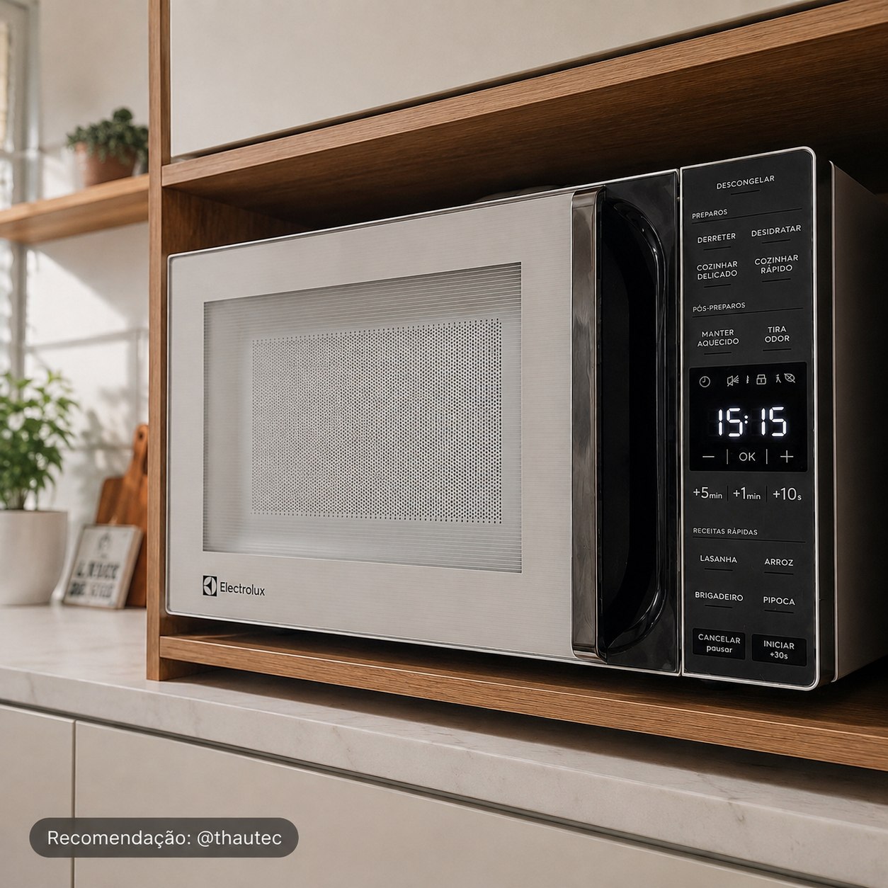 Micro-ondas 23L Electrolux Efficient Autolimpante ME23B