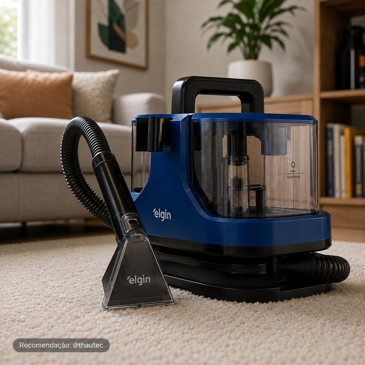 Extratora de Sujeira Portátil Elgin Remove & Clean 1.2L 1650W